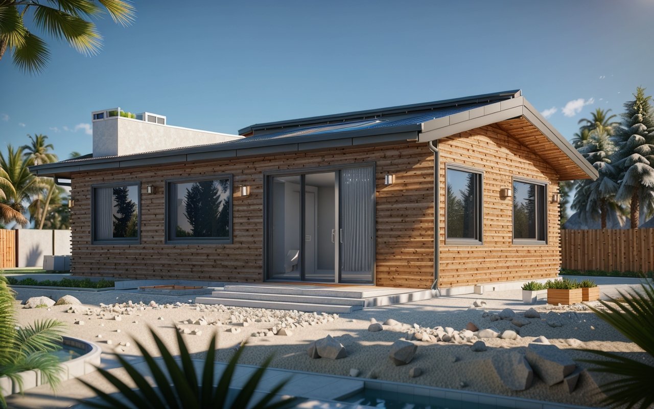 Использование экологичных свайных фундаментных решений для модульных домов в условиях сейсмической активности - Модульные дома 00007 103825811