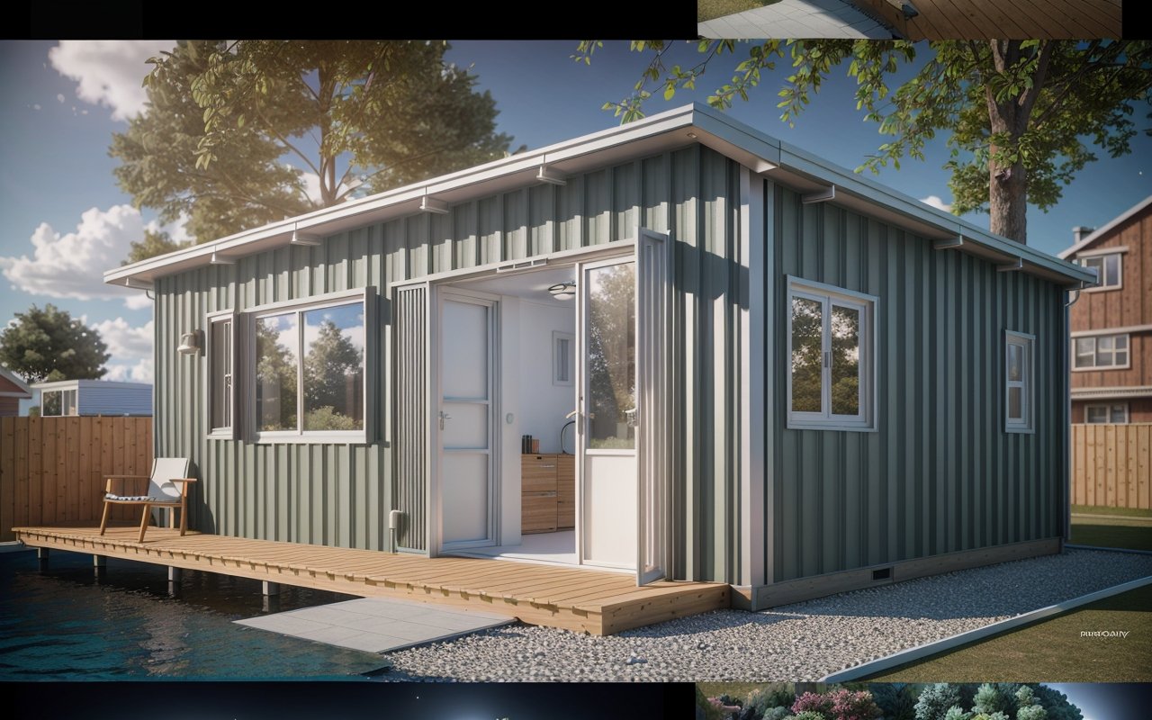 Модульные дома для временного проживания с возможностью легкой трансформации под сезонные нужды - Модульные дома 00019 2362926984