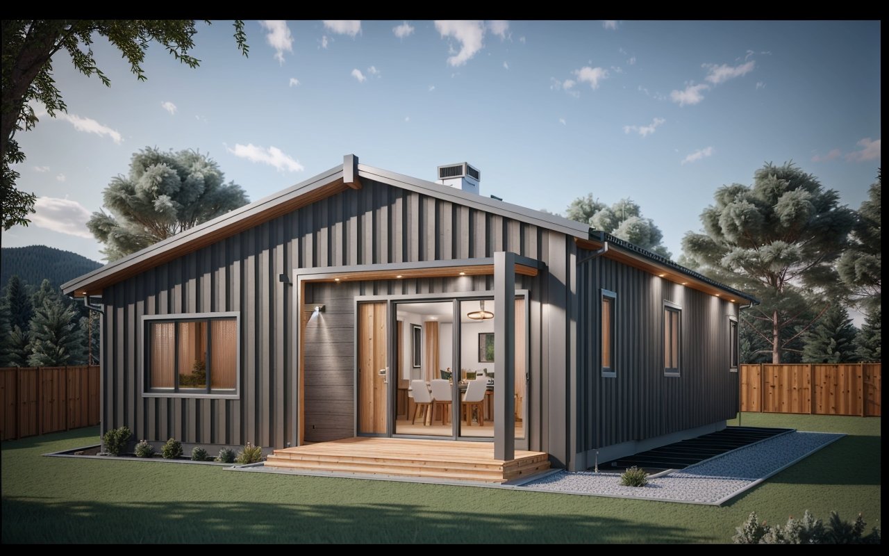 Как выбрать модульный дом с учетом гипоаллергенных материалов и технологий энергоэффективности - Модульные дома 00115 287162423