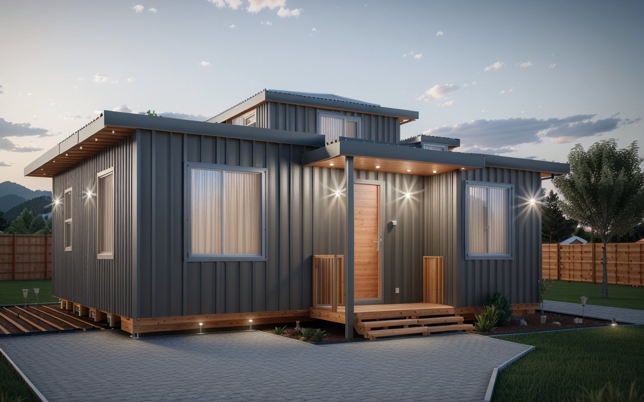 Экономия времени и ресурсов: модульные дома как быстро возводимые жилые решения - Модульные дома 00125 2744561793