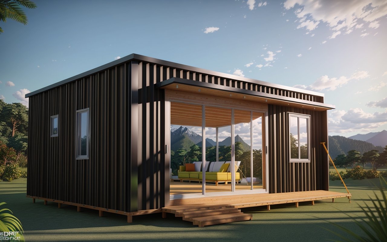 Инновационные экологичные материалы в производстве модульных домов: снижение экологического следа - Модульные дома 00130 3641288443