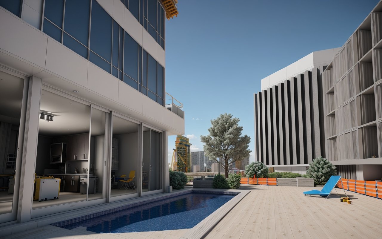 Использование дополненной реальности для проектирования и монтажа строительных объектов - Модульные дома 00208 1302641231