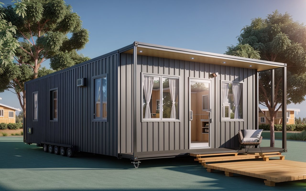 Мобильные модульные дома: новые возможности для быстрого и экологичного жилья в городах - Модульные дома 00238 607017248