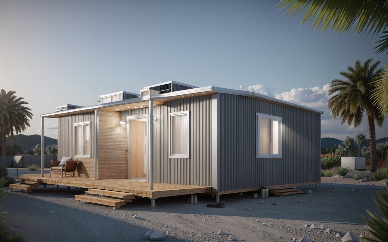 Модульные дома как решение для экологически чистых временных и аварийных поселков - Модульные дома 00498 4158881160