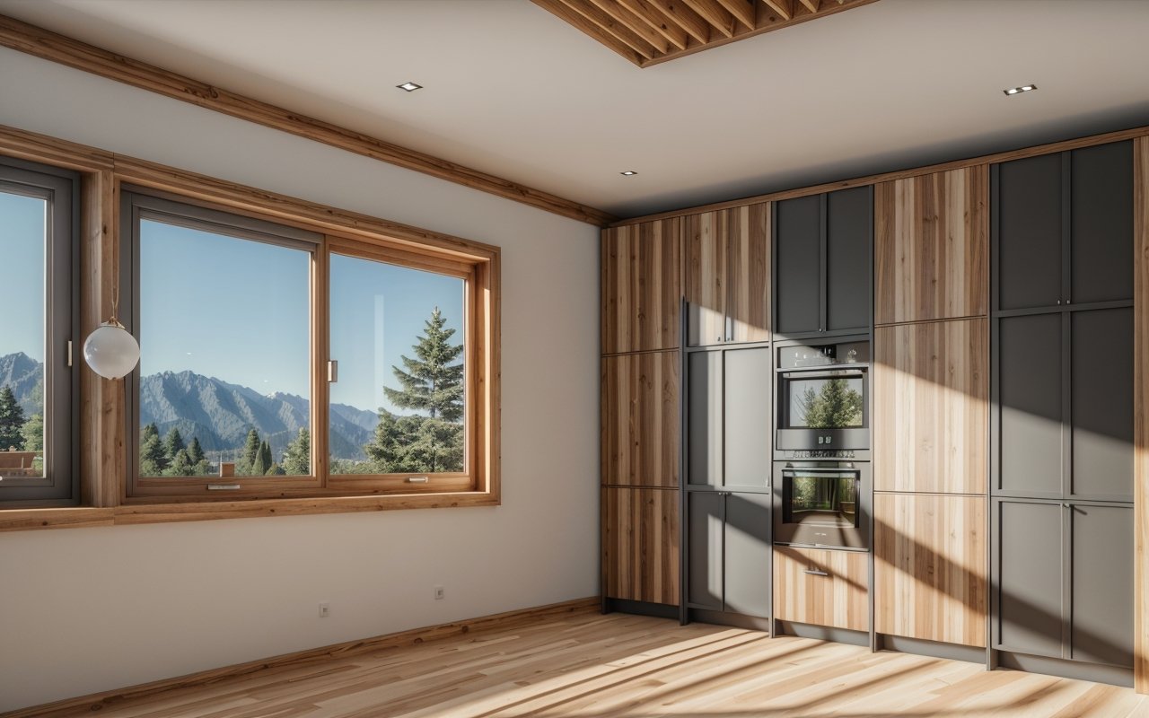 Как использование деревянных элементов влияет на стоимость и сроки строительства современного дома - Модульные дома 00525 839227777