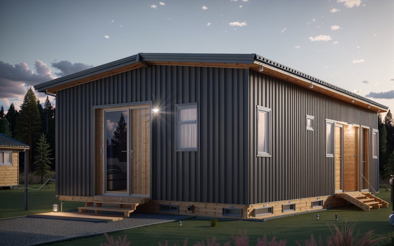 Модульные дома: идеальное решение для экстренного жилья при стихийных бедствиях - Модульные дома 00784 3539786793