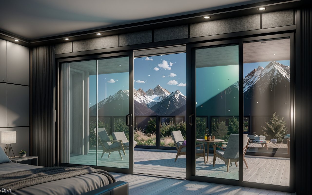 Окна с динамическим затемнением для модульных домов: технология умного стекла - Модульные дома 00789 2284354190