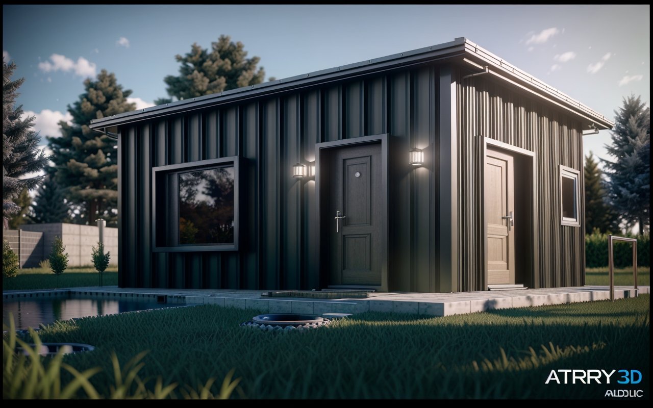 Как адаптировать модульный дом с септиком и скважиной к вечной мерзлоте - Модульные дома 00826 1159426048