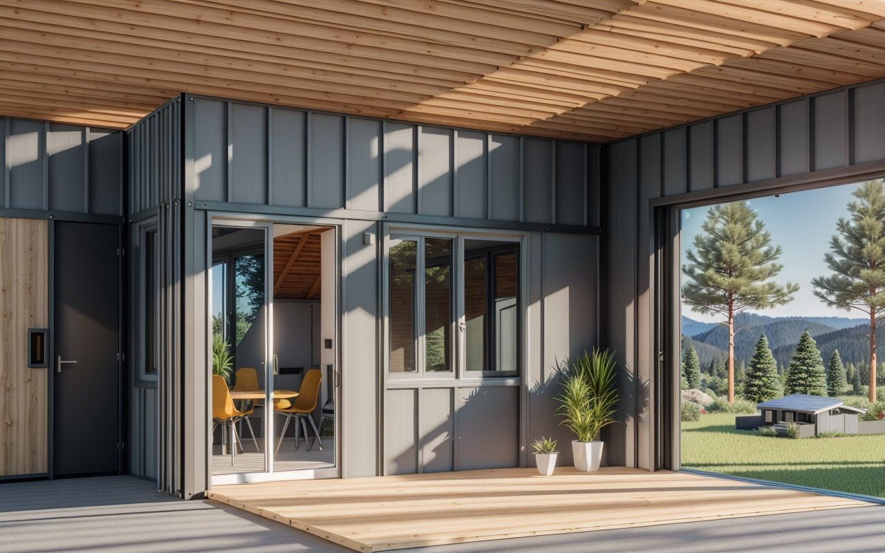 Энергоэффективность и экологичность модульных домов: сравнение типов по устойчивости и расходам - Модульные дома 00838 785657356