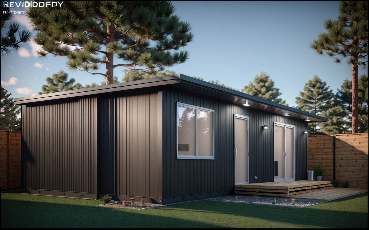 Как установить забор вокруг модульного дома, не повреждая его мобильную конструкцию - Модульные дома 00846 4030255271