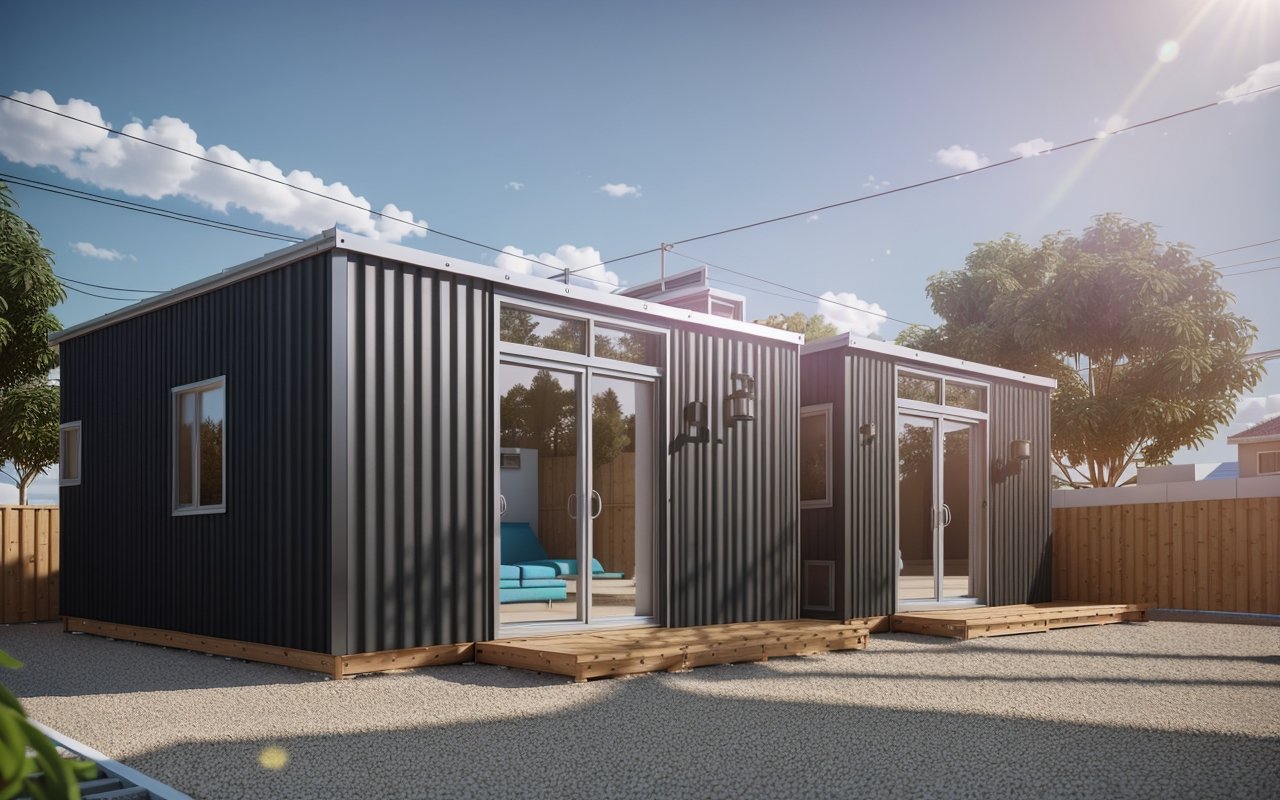 Модульные дома с самоочищающимися фасадами на основе фотокаталитических покрытий - Модульные дома 00854 2289372256