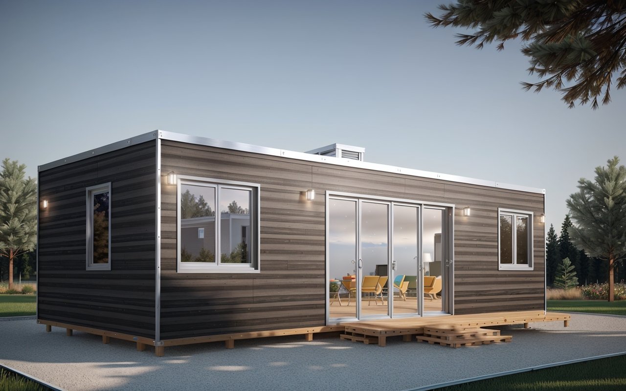 Экономия пространства: модульные дома с многофункциональными встроенными системами хранения - Модульные дома 00862 564698332