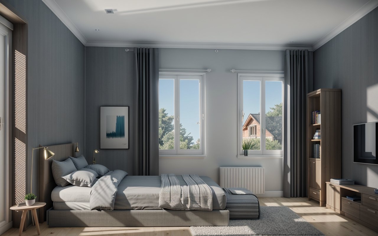 Дом для молодой семьи с одной спальней - Модульные дома 00867 2799231430