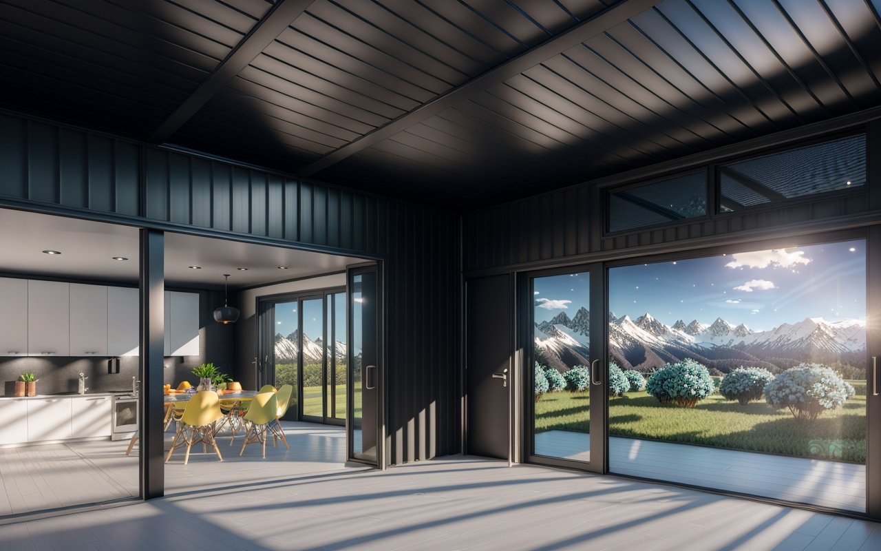 Как модульные каркасные дома спасают от климатических аномалий: инновационные материалы и технологии - Модульные дома 00882 570803085