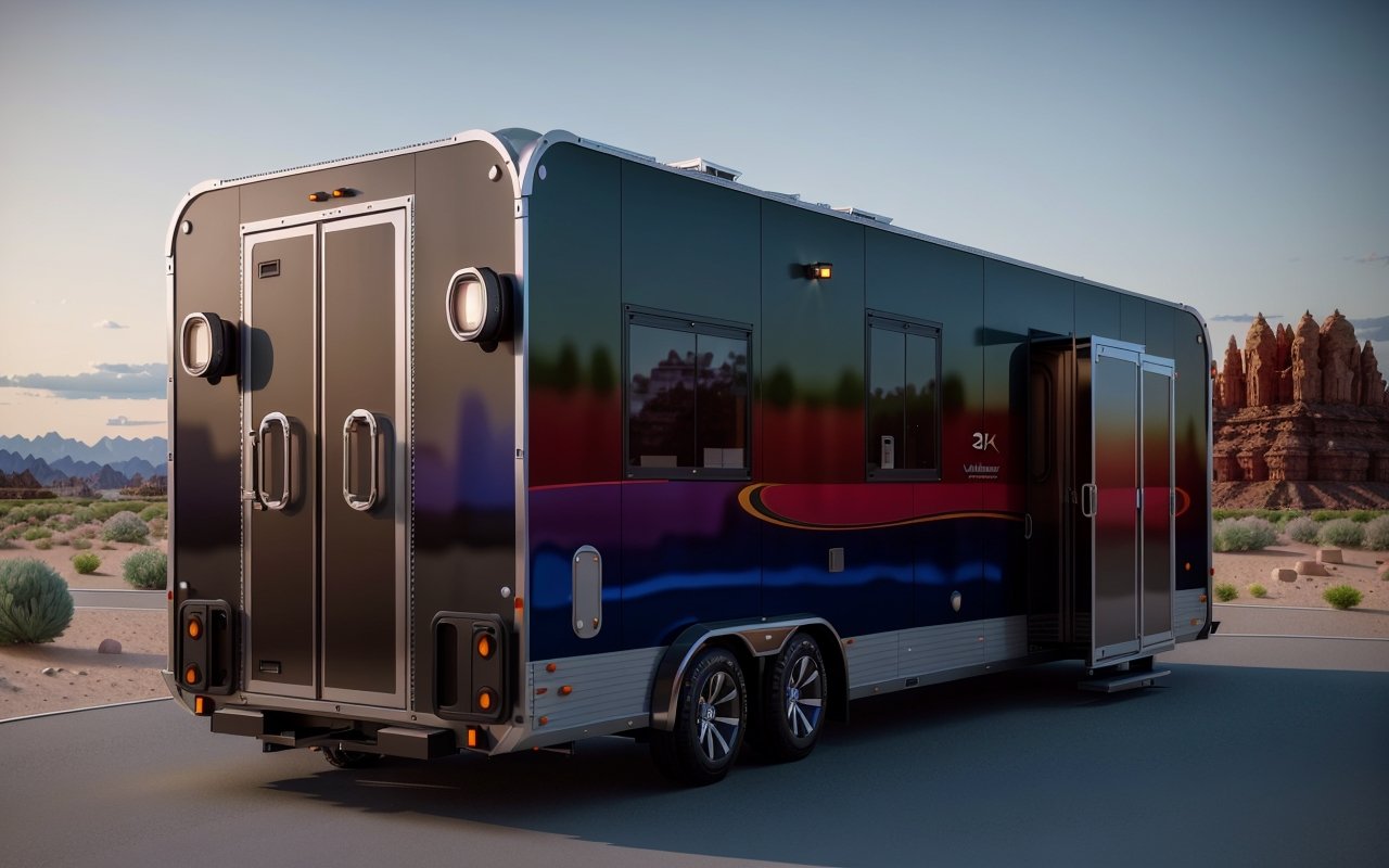 Модульные отели на колесах для сезонного туризма с быстрой передислокацией между локациями - Модульные дома 00884 3721548470