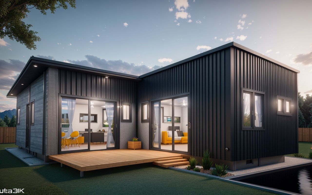 Современные модульные дома с энергоэффективными системами: выбор и преимущества для комфортной жизни - Модульные дома 00907 4139499097