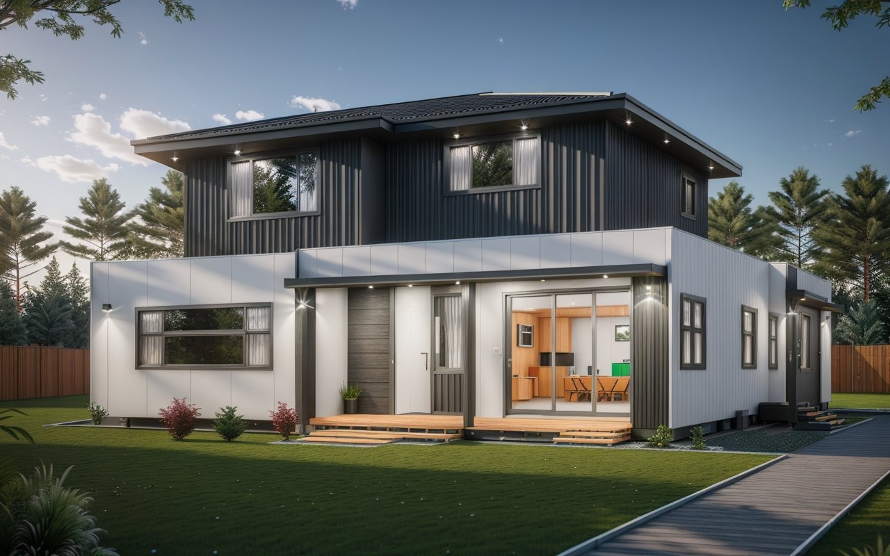 Экологичные материалы и энергоэффективность в современных модульных домах: сравнение типов - Модульные дома 00921 1442473296