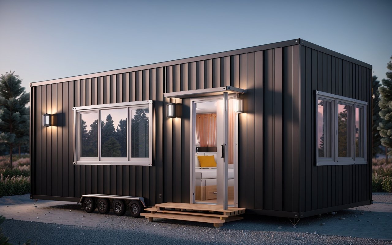 Автономные модульные дома с интеллектуальным распределением энергии от гибридных источников - Модульные дома 00932 645947801